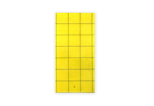 Клеевая цветоловушка для мониторинга лист пластик желтая10
